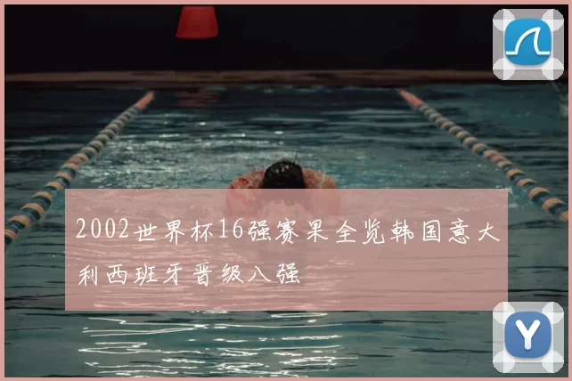 2002世界杯16强赛果全览韩国意大利西班牙晋级八强