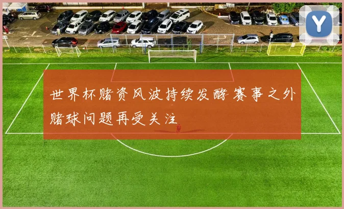 世界杯赌资风波持续发酵 赛事之外赌球问题再受关注